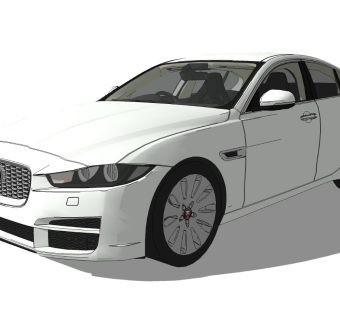 超精细汽车模型 捷豹  Jaguar XE